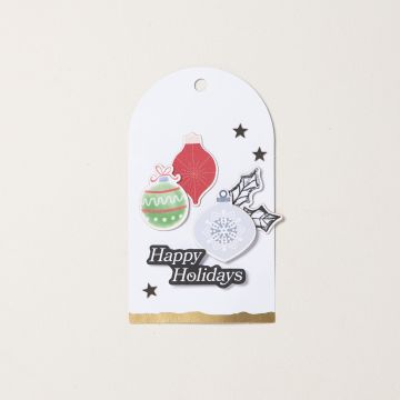A TOUCH OF GOLD TAGS MIX & MATCH SPECIALTY EPHEMERA PACK