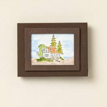 FRAMED SCENES CLING STAMP SET