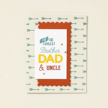 SHE'S THE GREATEST PHOTOPOLYMER STAMP SET (ENGLISH)