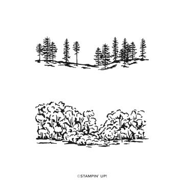 WOODED ACRES PHOTOPOLYMER STAMP SET