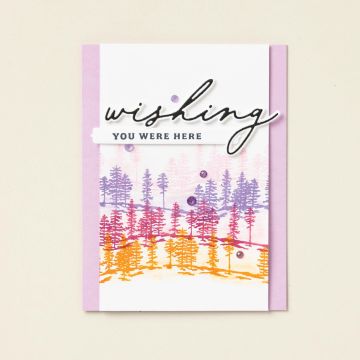 WOODED ACRES PHOTOPOLYMER STAMP SET