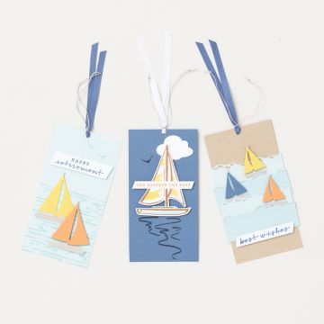 HISSE LA GRAND-VOILE PHOTOPOLYMER STAMP SET (FRENCH)
