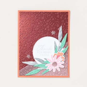 FLOWER GARDEN FOILS 12" X 12" (30.5 X 30.5 CM) SPECIALTY PAPER