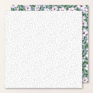 BLOEMENTUIN-DESIGNPAPIER 12" X 12" (30,5 X 30,5 CM)