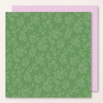 BLOEMENTUIN-DESIGNPAPIER 12" X 12" (30,5 X 30,5 CM)