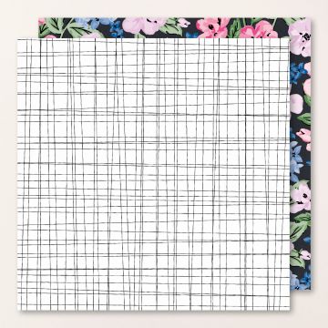 BLOEMENTUIN-DESIGNPAPIER 12" X 12" (30,5 X 30,5 CM)