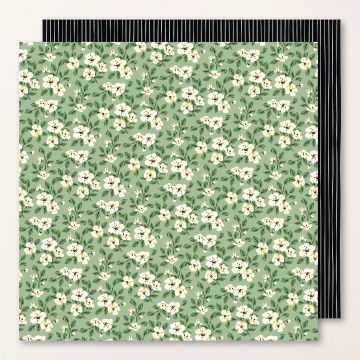 BLOEMENTUIN-DESIGNPAPIER 12" X 12" (30,5 X 30,5 CM)