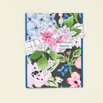 BLOEMENTUIN-DESIGNPAPIER 12" X 12" (30,5 X 30,5 CM)