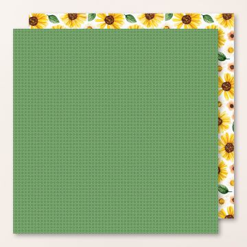 DESIGNERPAPIER 12" X 12" (30,5 X 30,5 CM) BLEIBENDE BLÜTEN