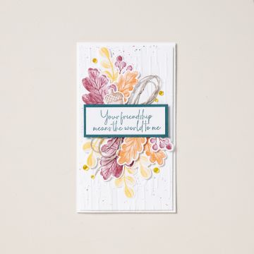 HERBSTSTIMMUNG CLING STAMP SET (GERMAN)