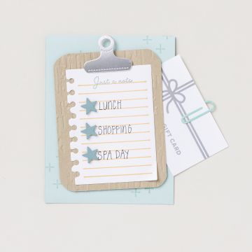LOT JUST A NOTE (ANGLAIS)