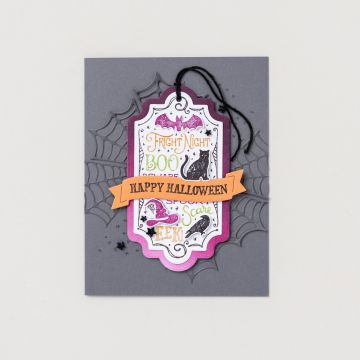 FRIGHT NIGHT CLING STAMP SET (ENGLISH)