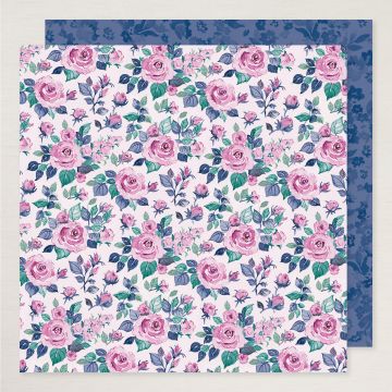 DESIGNERPAPIER 12" X 12" (30,5 X 30,5 CM) BEZAUBERND FLORAL
