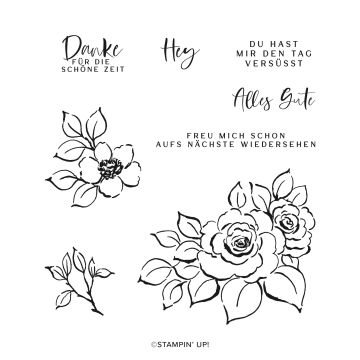BEZAUBERNDE GRÜSSE CLING STAMP SET (GERMAN)