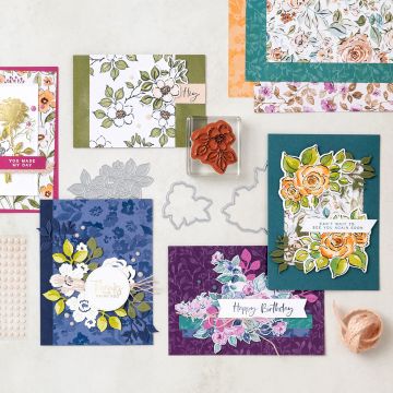 ASSORTIMENT DE COLLECTION CHARME FLEURI (FRANÇAIS)