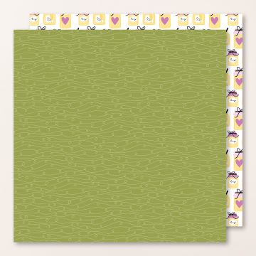 CUTE AS CAN BEE DESIGNER SERIES PAPER & STICKER SHEET (ENGLISH)