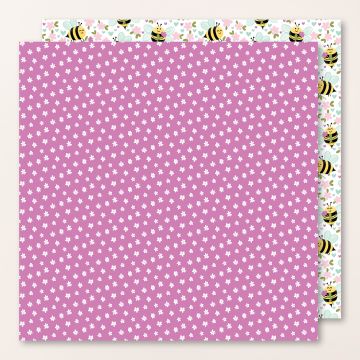 CUTE AS CAN BEE DESIGNER SERIES PAPER & STICKER SHEET (ENGLISH)