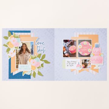 SCRAPBOOKING-WORKSHOPSET WILDFLOWER CELEBRATIONS (ENGLISCH)