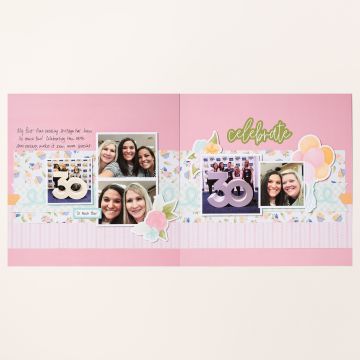 SCRAPBOOKING-WORKSHOPSET WILDFLOWER CELEBRATIONS (ENGLISCH)