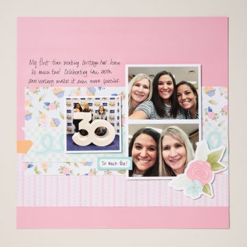 SCRAPBOOKING-WORKSHOPSET WILDFLOWER CELEBRATIONS (ENGLISCH)