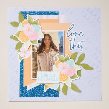 SCRAPBOOKING-WORKSHOPSET WILDFLOWER CELEBRATIONS (ENGLISCH)
