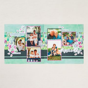 MEMORIES IN BLOOM SCRAPBOOKING WORKSHOP KIT (ENGLISH)