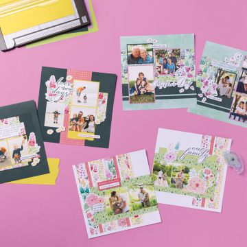 MEMORIES IN BLOOM SCRAPBOOKING WORKSHOP KIT (ENGLISH)