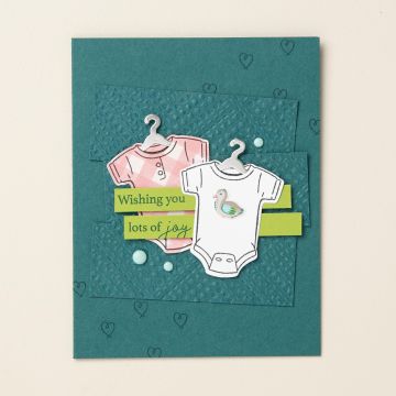 CUTEST ONESIE PHOTOPOLYMER STAMP SET (ENGLISH)