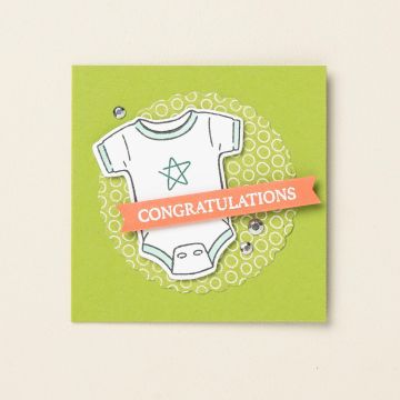 CUTEST ONESIE PHOTOPOLYMER STAMP SET (ENGLISH)