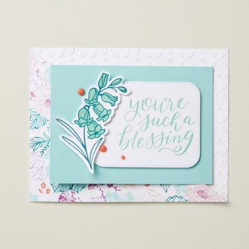 GRATEFUL BLESSING PHOTOPOLYMER STAMP SET (ENGLISH)