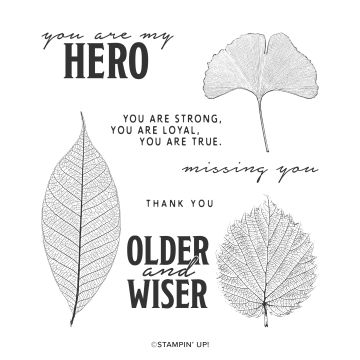 LOYAL LEAVES CLING STAMP SET