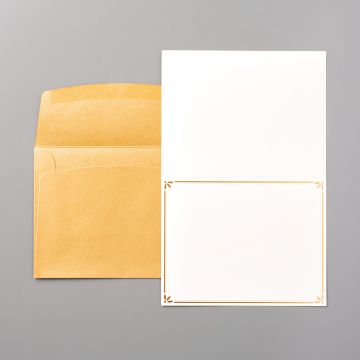 Gold Cards Envelopes