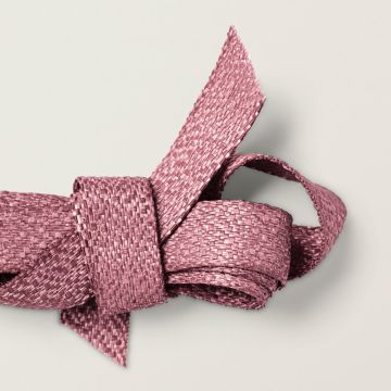 MOODY MAUVE 3/8" (1 CM) TEXTURED RIBBON