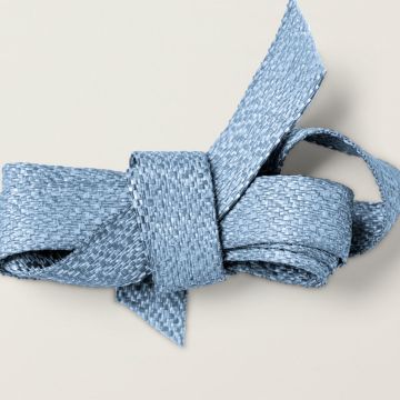 BOHO BLUE  3/8" (1 CM) TEXTURED RIBBON