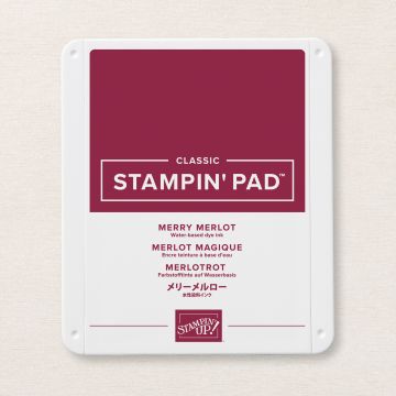 MERRY MERLOT CLASSIC STAMPIN' PAD