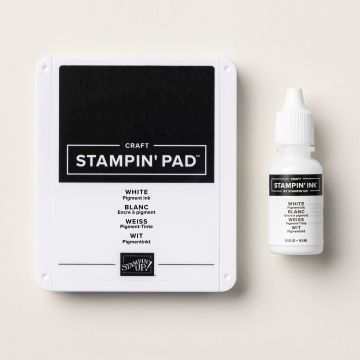 UNINKED STAMPIN' PAD & WHISPER WHITE REFILL