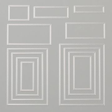 RECTANGLE STITCHED DIES