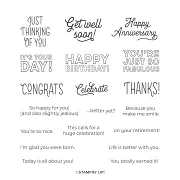 MANY MATES CLING STAMP SET (EN)