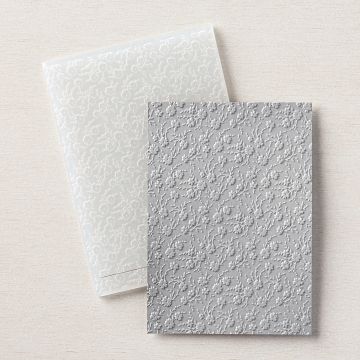 ORNATE FLORAL 3D EMBOSSING FOLDER