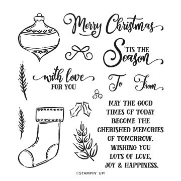TAG BUFFET PHOTOPOLYMER STAMP SET (ENGLISH)