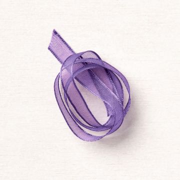 GORGEOUS GRAPE 3/8"(1 CM) SHEER RIBBON