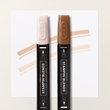BRONZE & IVORY STAMPIN' BLENDS COMBO PACK
