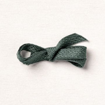 EVENING EVERGREEN (3/8" 1 CM) CHEVRON WEAVE RIBBON