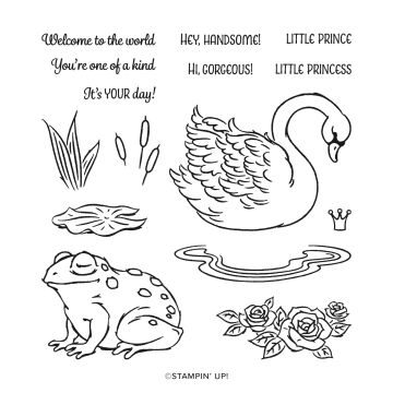 PRINCE & PRINCESS HOST PHOTOPOLYMER STAMP SET