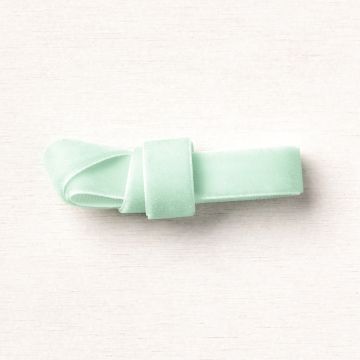 MINT MACARON 1/2" (1.3 CM) SOFT VELVET RIBBON