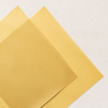 GOLD 12" X 12" (30.5 X 30.5 CM) SHIMMER VELLUM