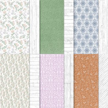 HEART & HOME 12" X 12" (30.5 X 30.5 CM) DESIGNER SERIES PAPER