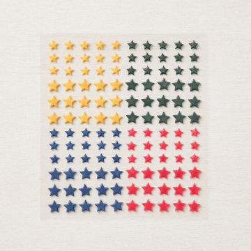 RESIN STARS EMBELLISHMENTS