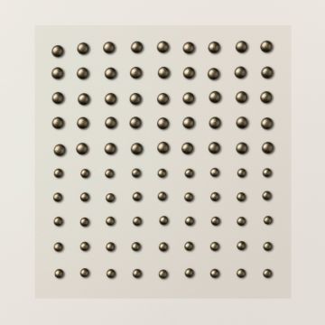 RUSTIC METALLIC ADHESIVE-BACKED DOTS