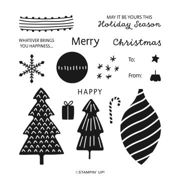 SPRUCED UP PHOTOPOLYMER STAMP SET (ENGLISH)